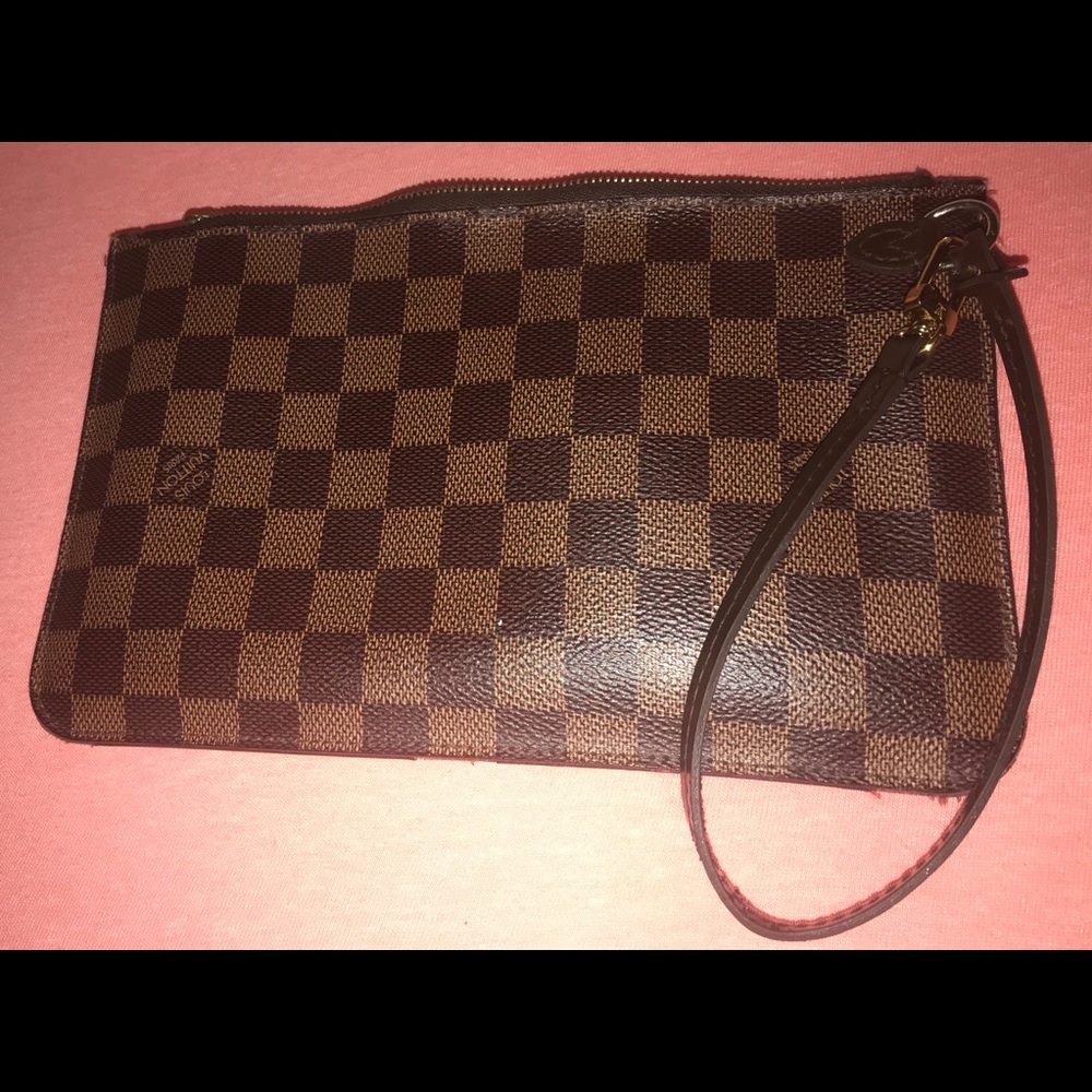 Authentic LV wristlet from MM size never full